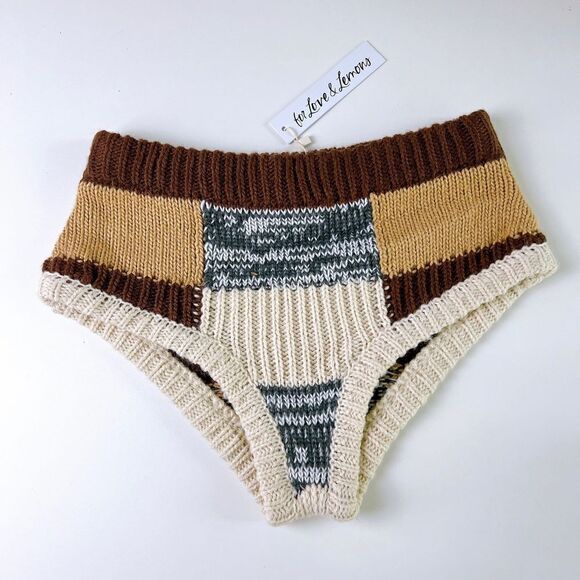 2 pc For love and lemons checker print Knit Sweater set - Picture 4 of 12